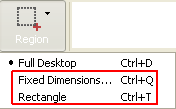 My Screen Recorder - Region Selection
