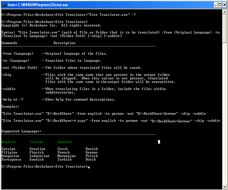 Command Prompt