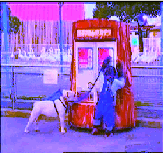 Blue Color Channel Increased Blue Color Channel Increased
