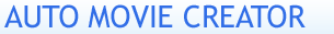 Auto Movie Creator - Automatic! Intelligent movie creation and photo slide show software.