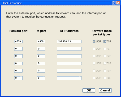 WebCam Monitor - Port Forwarding