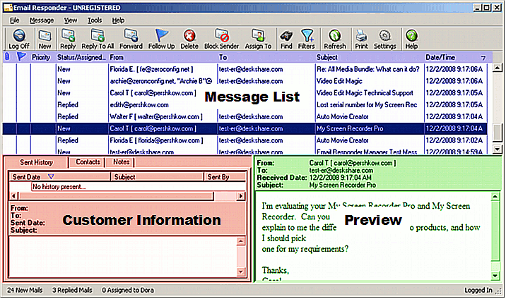 Main Window Main Window