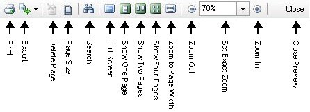 Preview Toolbar Preview Toolbar