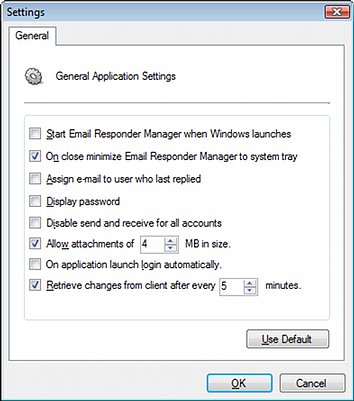 General Settings General Settings