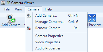 Occurrence dozen old IP Camera Viewer : Changing IP Camera and Webcam Properties
