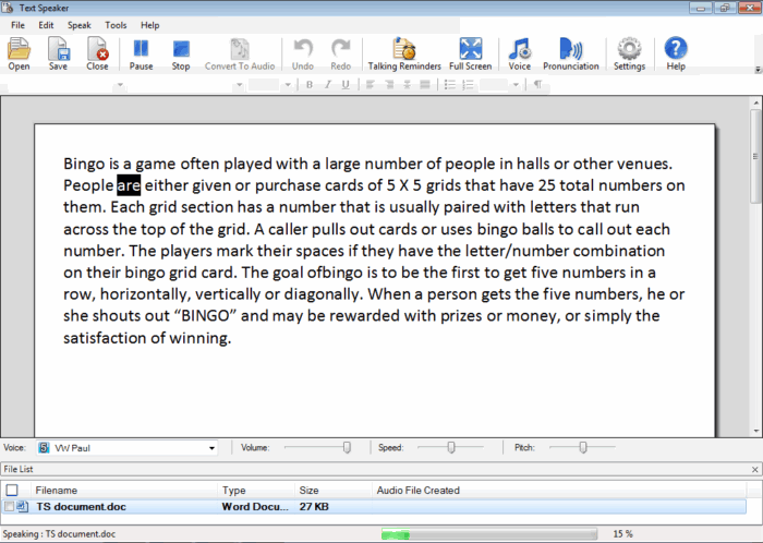 Microsoft Word reads to you: How to use the Speak and Read Aloud