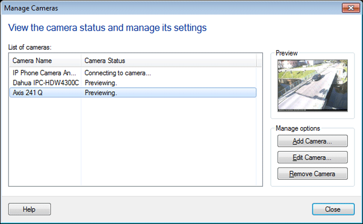 Wat is er mis belediging Memo IP Camera Viewer - Free IP Camera Monitoring Software - DeskShare