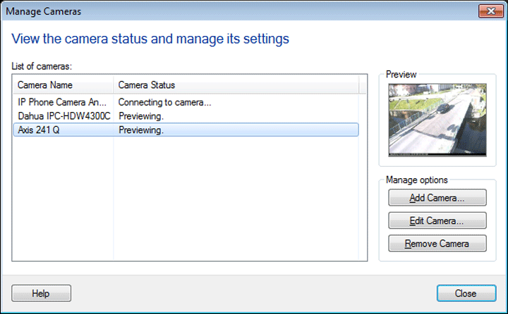 ip cam monitor for windows