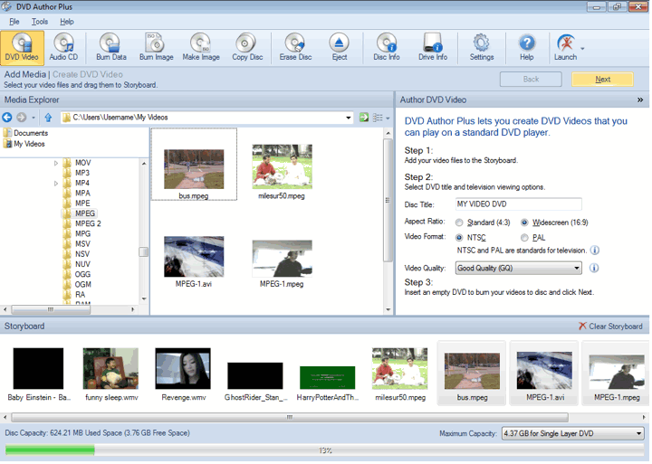 Dvd Author Plus Video Dvd Erstellen
